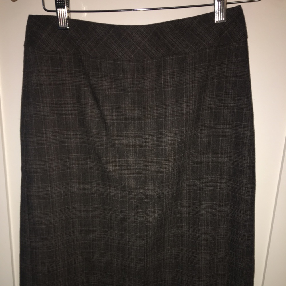 Checkered woolblend  suit skit